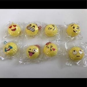 Whole set of emoji squishes